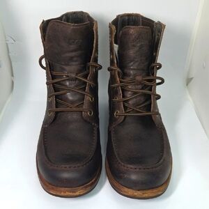 UGG Jarrett Dark Brown Leather Men's Boots